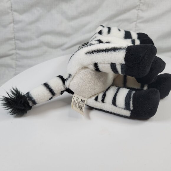 Zebra Plush Stuffed Animal 7" - Picture 8 of 9